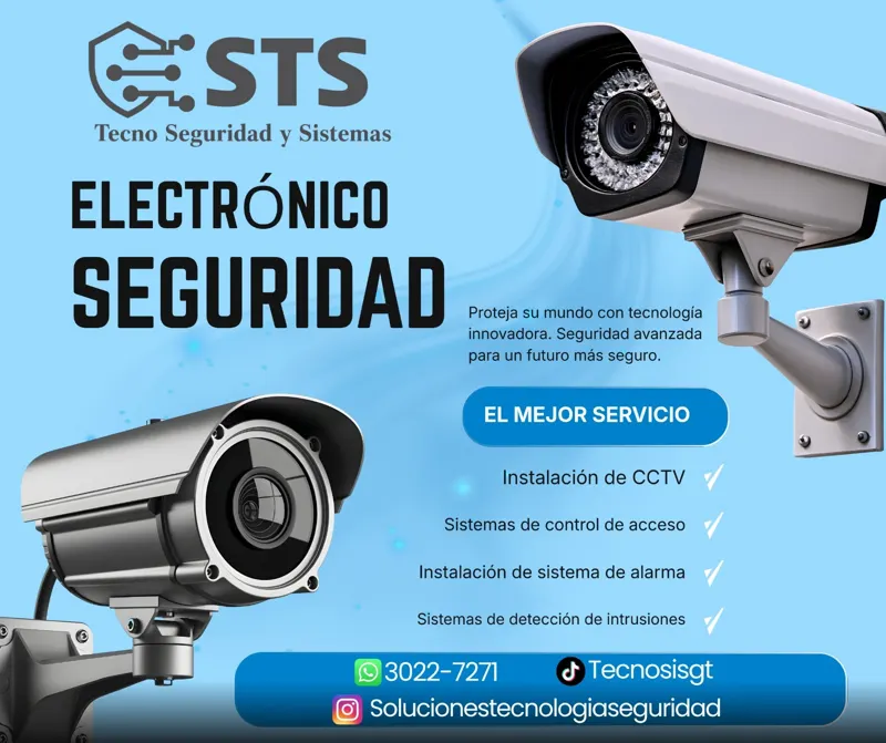 Cámaras de seguridad CCTV de Tecno Seguridad y Sistemas